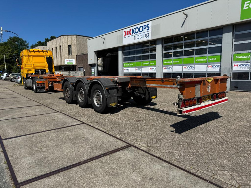 Broshuis MFCC container chassis Multi functioneel 2x 20 1x 30 1x 40 1x 45 saf assen uitschuifbaar tot 14,40 - Semi-trailer sasis: gambar 2 Broshuis MFCC container chassis Multi functioneel 2x 20 1x 30 1x 40 1x 45 saf assen uitschuifbaar tot 14,40 - Semi-trailer sasis: gambar 2