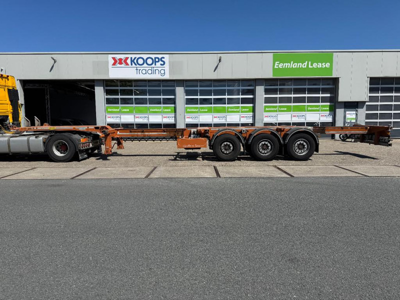 Broshuis MFCC container chassis Multi functioneel 2x 20 1x 30 1x 40 1x 45 saf assen uitschuifbaar tot 14,40 - Semi-trailer sasis: gambar 1 Broshuis MFCC container chassis Multi functioneel 2x 20 1x 30 1x 40 1x 45 saf assen uitschuifbaar tot 14,40 - Semi-trailer sasis: gambar 1