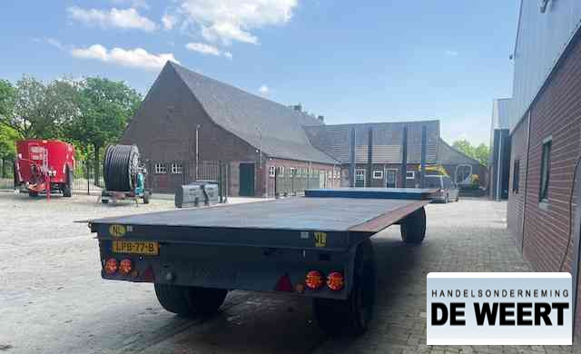 Balenwagen , landbouw wagen - Trailer platform pertanian: gambar 5 Balenwagen , landbouw wagen - Trailer platform pertanian: gambar 5