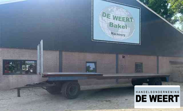 Balenwagen , landbouw wagen - Trailer platform pertanian: gambar 2 Balenwagen , landbouw wagen - Trailer platform pertanian: gambar 2