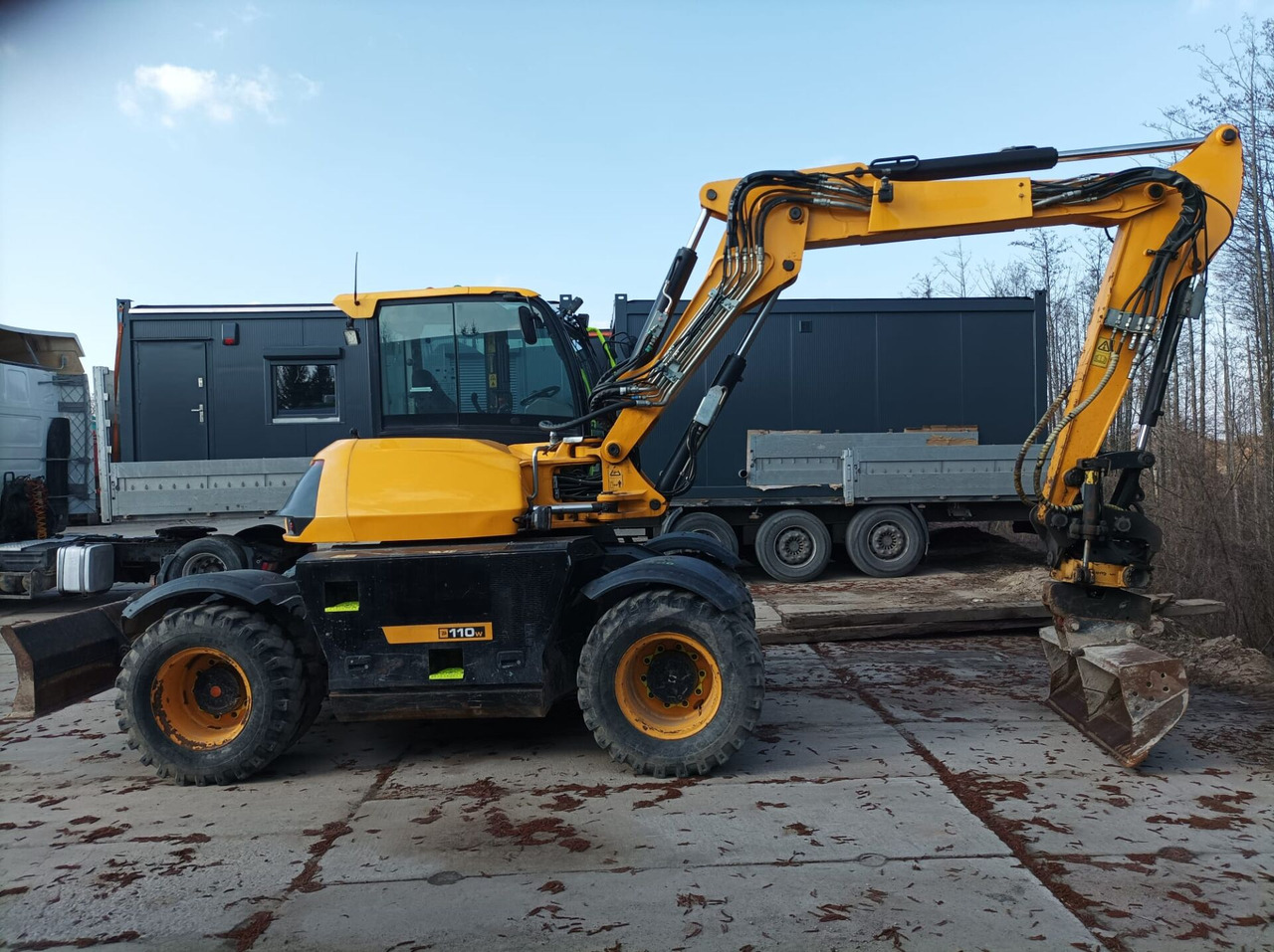 JCB HD110WT T4 - Ekskavator roda: gambar 3 JCB HD110WT T4 - Ekskavator roda: gambar 3