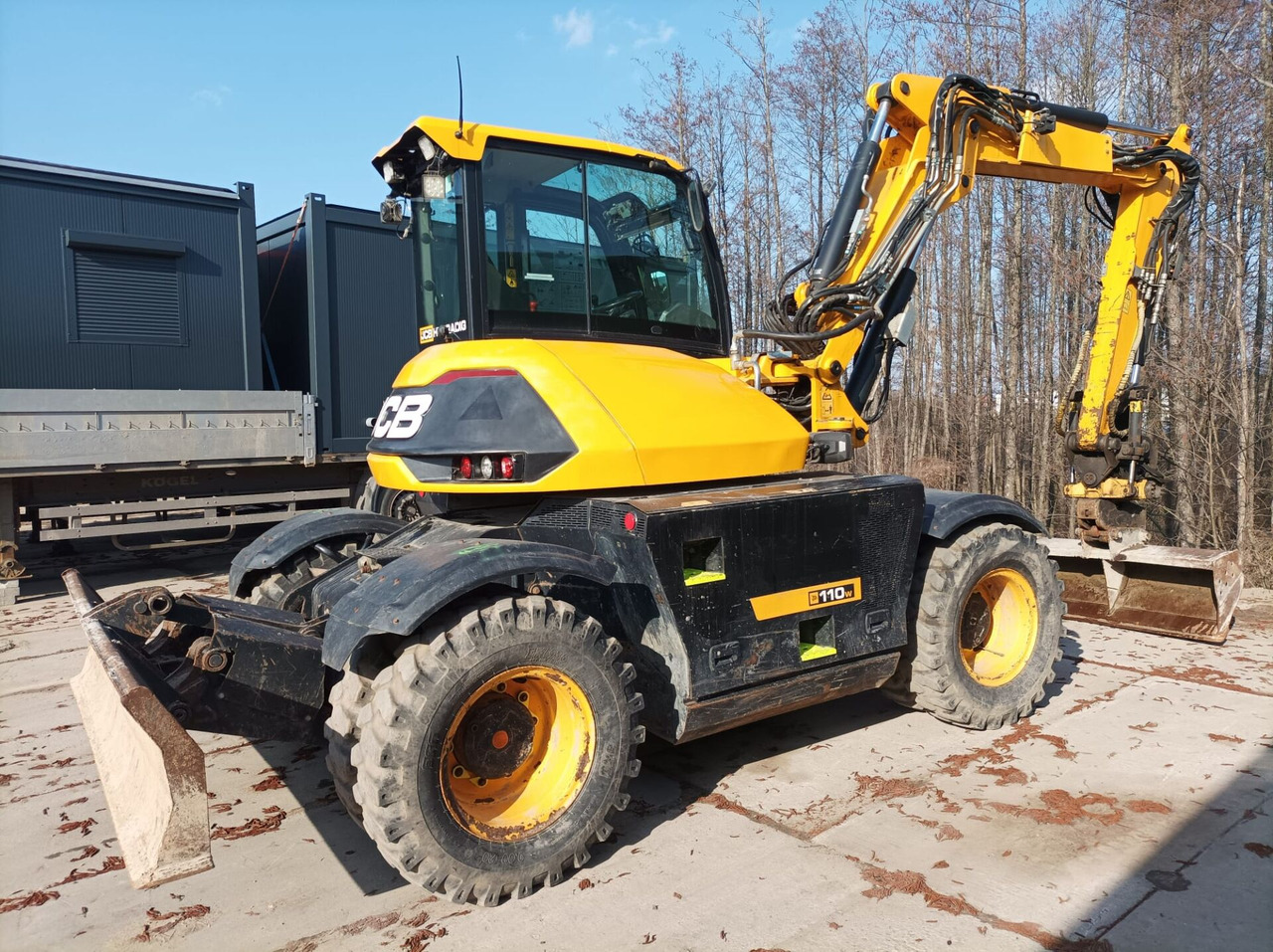 JCB HD110WT T4 - Ekskavator roda: gambar 5 JCB HD110WT T4 - Ekskavator roda: gambar 5