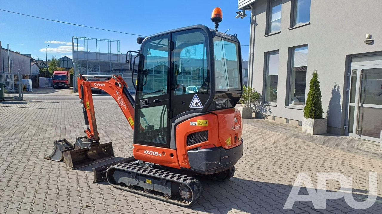 KUBOTA KX018-4 - Ekskavator mini: gambar 3 KUBOTA KX018-4 - Ekskavator mini: gambar 3