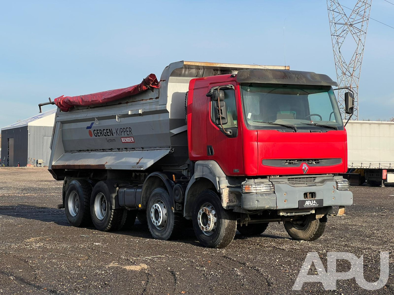 Renault Kerax 420 - Truk jungkit: gambar 3 Renault Kerax 420 - Truk jungkit: gambar 3