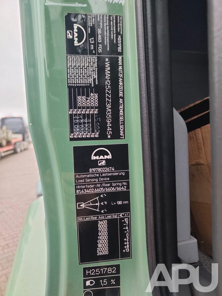 Man 26.463 - Tractor head: gambar 2 Man 26.463 - Tractor head: gambar 2