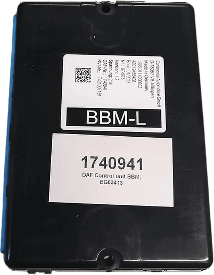 DAF BODY BUILDER REGELMODULE | 1740941 - ECU untuk Truk: gambar 1 DAF BODY BUILDER REGELMODULE | 1740941 - ECU untuk Truk: gambar 1