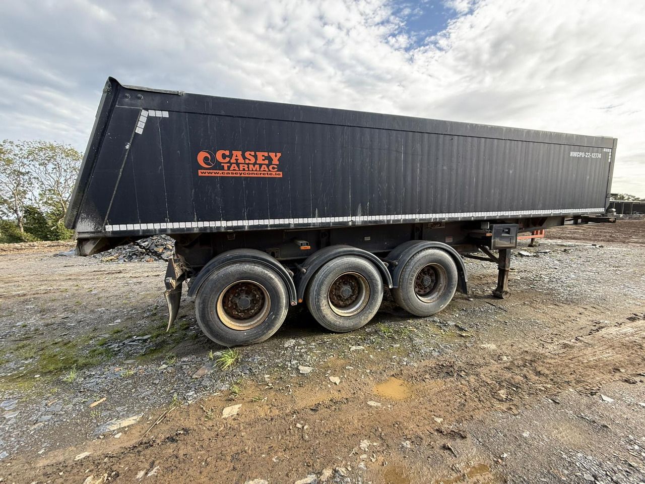 2007 Dennison Tipping Trailer - Semi-trailer jungkit: gambar 1 2007 Dennison Tipping Trailer - Semi-trailer jungkit: gambar 1