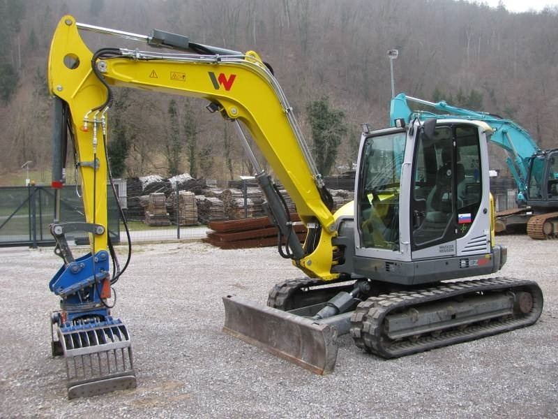 Wacker Neuson EZ 80 z grajferjem - Ekskavator mini: gambar 1 Wacker Neuson EZ 80 z grajferjem - Ekskavator mini: gambar 1