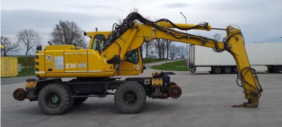 Atlas 1604 ZW Forgókotró - Ekskavator roda: gambar 5 Atlas 1604 ZW Forgókotró - Ekskavator roda: gambar 5