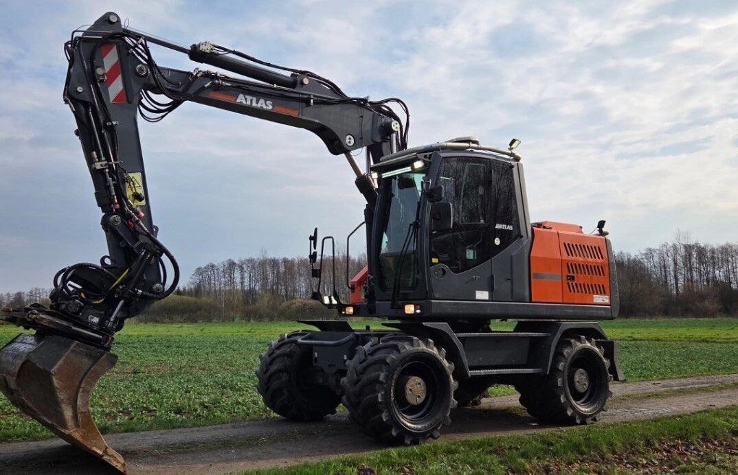 Atlas 160W wheeled excavator - Ekskavator roda: gambar 2 Atlas 160W wheeled excavator - Ekskavator roda: gambar 2