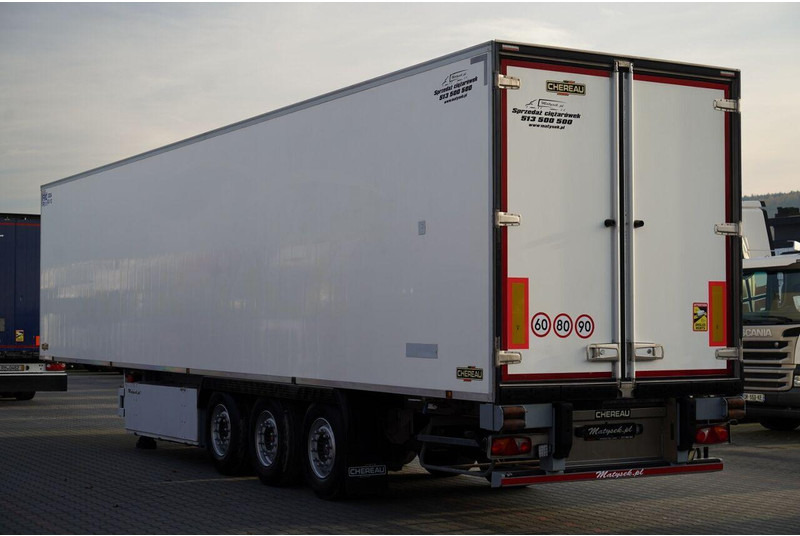 Chereau CHŁODNIA / MAXIMA 1300 / HAKÓWKA / OŚ PODNOSZONA / KOSZ NA PALET - Semi-trailer berpendingin: gambar 4 Chereau CHŁODNIA / MAXIMA 1300 / HAKÓWKA / OŚ PODNOSZONA / KOSZ NA PALET - Semi-trailer berpendingin: gambar 4