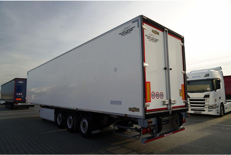 Chereau CHŁODNIA / MAXIMA 1300 / HAKÓWKA / OŚ PODNOSZONA / KOSZ NA PALET - Semi-trailer berpendingin: gambar 3 Chereau CHŁODNIA / MAXIMA 1300 / HAKÓWKA / OŚ PODNOSZONA / KOSZ NA PALET - Semi-trailer berpendingin: gambar 3