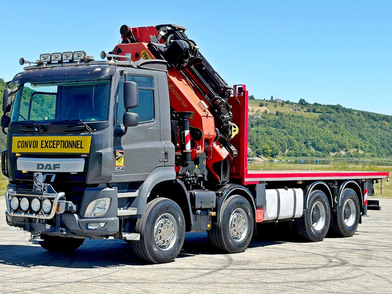 DAF CF 410 * PK 53002 - SH E/JIB PJ 125 E + FUNK*8x4 - Truk flatbed, Truk derek: gambar 4 DAF CF 410 * PK 53002 - SH E/JIB PJ 125 E + FUNK*8x4 - Truk flatbed, Truk derek: gambar 4
