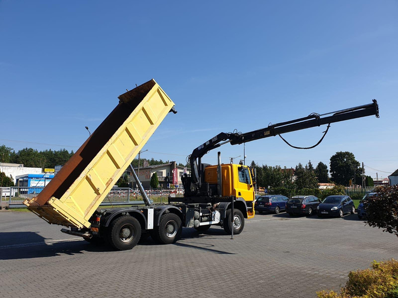 DAF CF GINAF X3335 S 6x6 DUMP TRUCK+HDS ATLAS 1460 HYDROBORD - Truk jungkit, Truk derek: gambar 5 DAF CF GINAF X3335 S 6x6 DUMP TRUCK+HDS ATLAS 1460 HYDROBORD - Truk jungkit, Truk derek: gambar 5