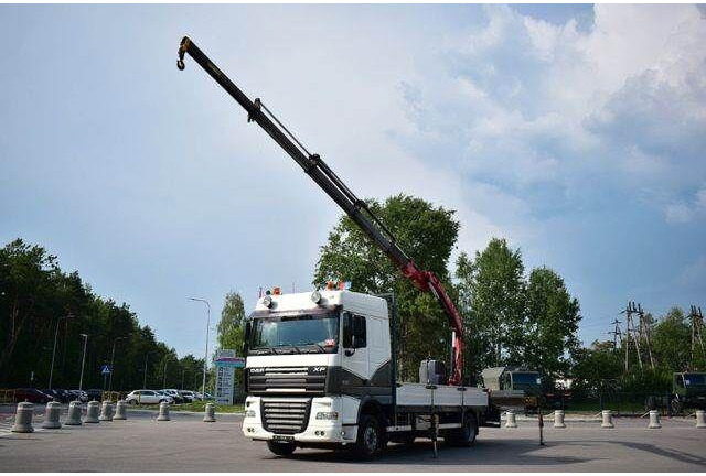 DAF XF 105.410 - Truk flatbed, Truk derek: gambar 4 DAF XF 105.410 - Truk flatbed, Truk derek: gambar 4