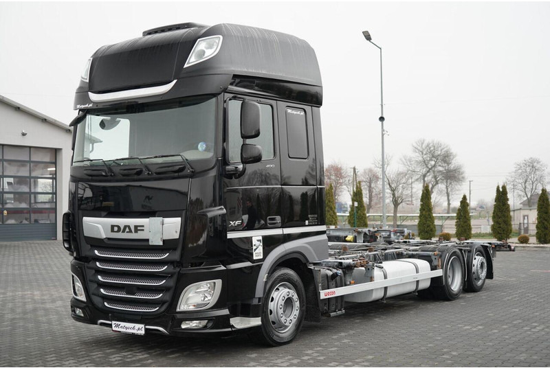 DAF XF 480 / BDF / 6X2 / / SSC / I-PARK COOL / OŚ PODNOSZONA / WECON - Pengangkut kontainer/ Container truck: gambar 2 DAF XF 480 / BDF / 6X2 / / SSC / I-PARK COOL / OŚ PODNOSZONA / WECON - Pengangkut kontainer/ Container truck: gambar 2