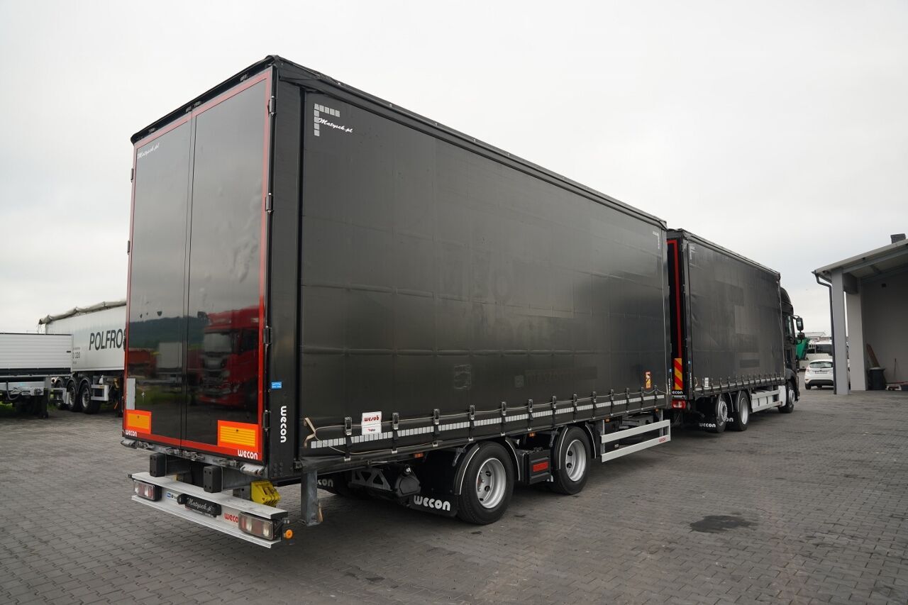 DAF XF 480 / ZESTAW TANDEM 120 M3 / PRZEJAZDOWY / I-PARK COOL / 7,7 - Truk dengan terpal samping: gambar 5 DAF XF 480 / ZESTAW TANDEM 120 M3 / PRZEJAZDOWY / I-PARK COOL / 7,7 - Truk dengan terpal samping: gambar 5