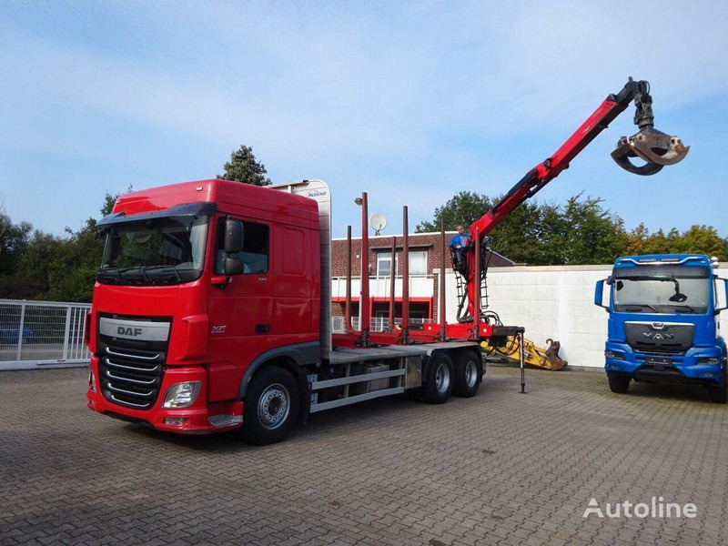 DAF XF 510 6x4 Crane EPSILON M120Z - Truk logging, Truk derek: gambar 3 DAF XF 510 6x4 Crane EPSILON M120Z - Truk logging, Truk derek: gambar 3