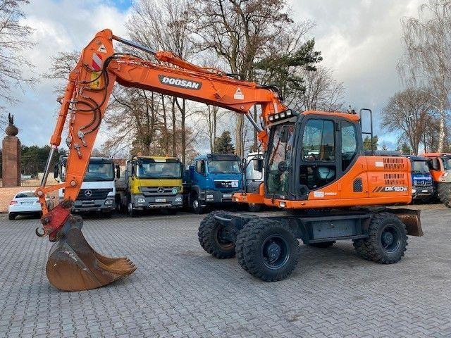 Doosan DX 160 W-3 - Ekskavator roda: gambar 1 Doosan DX 160 W-3 - Ekskavator roda: gambar 1