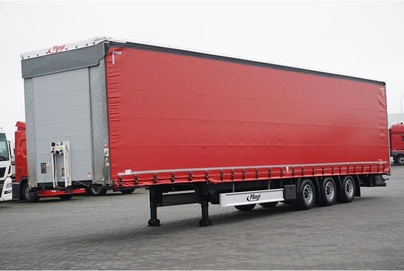 Fliegl FIRANKA / MEGA / MULTI LOCK / XL / OŚ PODNOSZONA - Semi-trailer dengan terpal samping: gambar 2 Fliegl FIRANKA / MEGA / MULTI LOCK / XL / OŚ PODNOSZONA - Semi-trailer dengan terpal samping: gambar 2