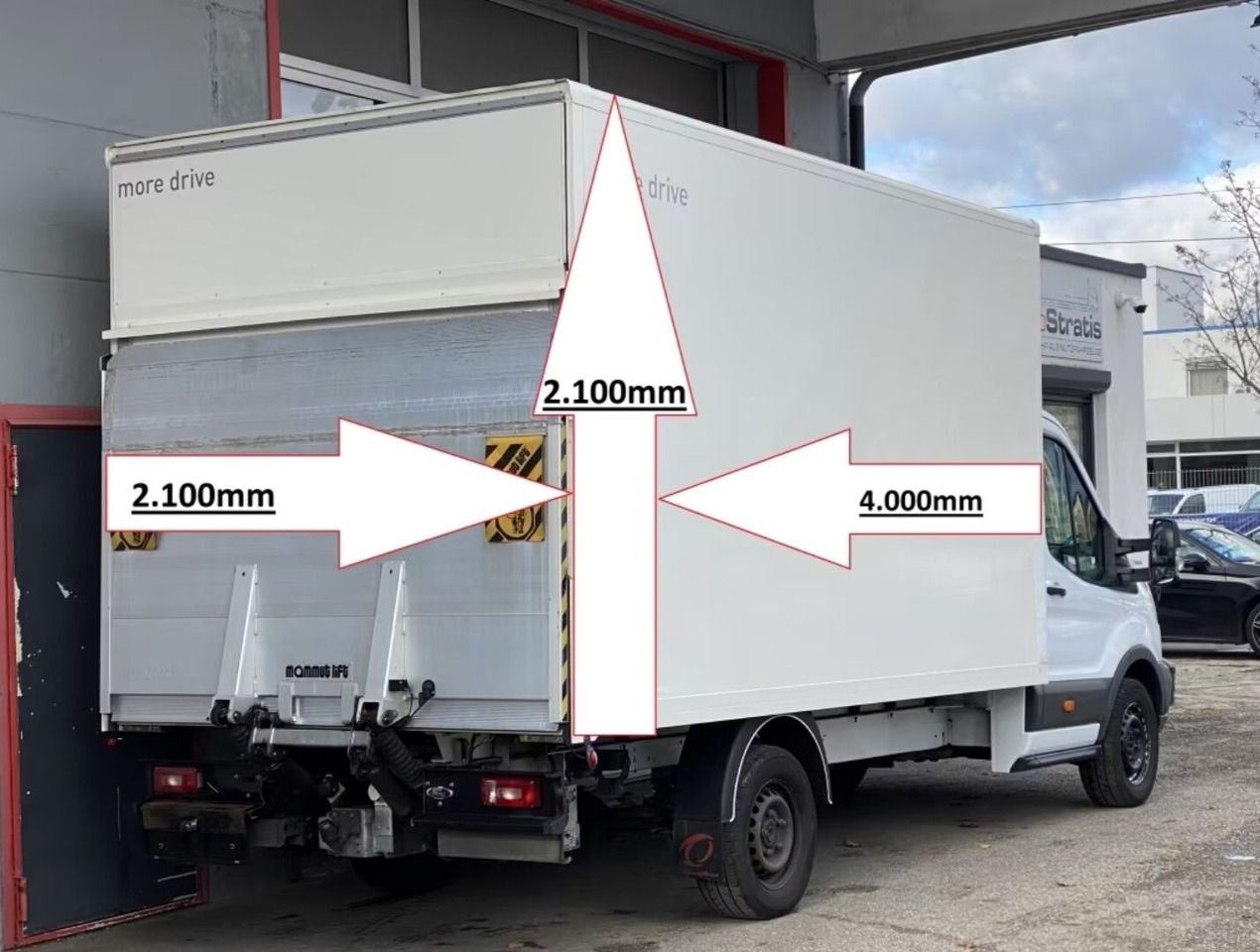 Ford Transit L4 AWD 4x4 + Tail Lift - Van box: gambar 5 Ford Transit L4 AWD 4x4 + Tail Lift - Van box: gambar 5