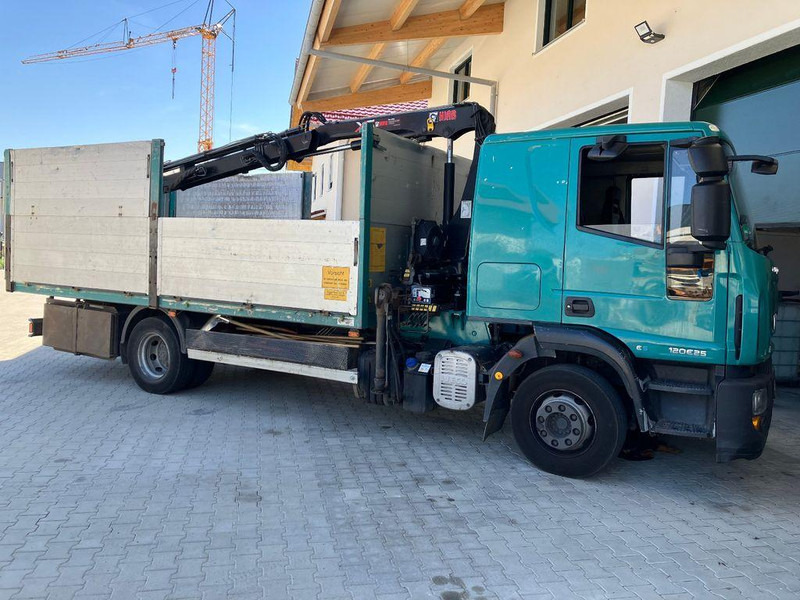 Iveco 120E25 M122 KRAN RETARDER 2xAHK KLIMA - Truk flatbed, Truk derek: gambar 4 Iveco 120E25 M122 KRAN RETARDER 2xAHK KLIMA - Truk flatbed, Truk derek: gambar 4