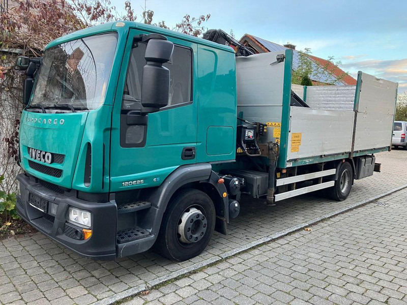 Iveco 120E25 M122 KRAN RETARDER 2xAHK KLIMA - Truk flatbed, Truk derek: gambar 3 Iveco 120E25 M122 KRAN RETARDER 2xAHK KLIMA - Truk flatbed, Truk derek: gambar 3