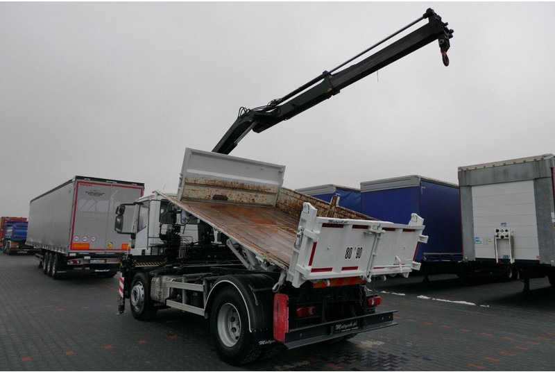 Iveco 19 - 320 KM / E 6 / Wywrotka + HDS / HYDROBURTA / 3 STRONNY KIPP - Truk jungkit, Truk derek: gambar 3 Iveco 19 - 320 KM / E 6 / Wywrotka + HDS / HYDROBURTA / 3 STRONNY KIPP - Truk jungkit, Truk derek: gambar 3