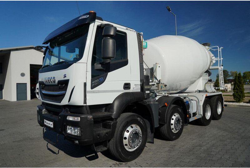 Iveco 400 SL X-WAY STRALIS / 8X4 /  BETONOMIESZARKA / IMER / OPONY 100 - Truk pengaduk beton: gambar 2 Iveco 400 SL X-WAY STRALIS / 8X4 /  BETONOMIESZARKA / IMER / OPONY 100 - Truk pengaduk beton: gambar 2