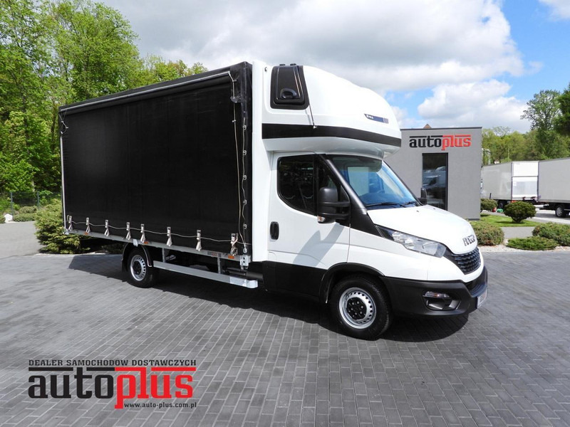 Iveco DAILY 35S18 PLANDEKA 10 PALET WEBASTO TEMPOMAT KLIMATYZACJA 18 - Van dengan terpal samping: gambar 1 Iveco DAILY 35S18 PLANDEKA 10 PALET WEBASTO TEMPOMAT KLIMATYZACJA 18 - Van dengan terpal samping: gambar 1