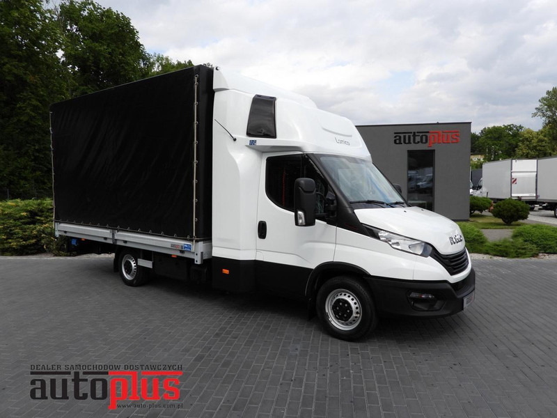Iveco DAILY 35S18 PLANDEKA WINDA 10 PALET WEBASTO TEMPOMAT PNEUMATYKA - Van dengan terpal samping: gambar 1 Iveco DAILY 35S18 PLANDEKA WINDA 10 PALET WEBASTO TEMPOMAT PNEUMATYKA - Van dengan terpal samping: gambar 1