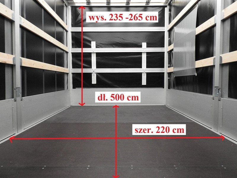 Van dengan terpal samping baru Iveco DAILY NOWY 35S18 CONNECT PLANDEKA 10 PALET WEBASTO KLIMATYZACJA: gambar 12