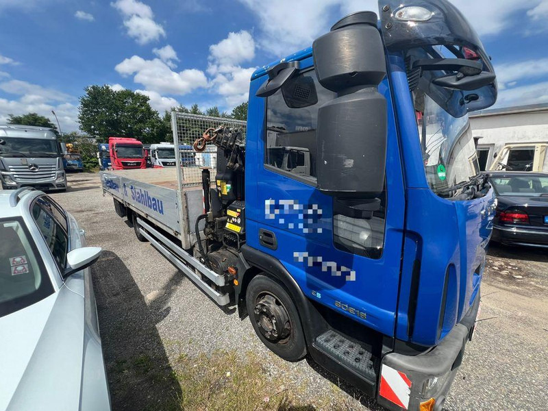 Iveco EUROCARGO ML80 E16 Lange Pritsche mit Kran - Truk flatbed: gambar 2 Iveco EUROCARGO ML80 E16 Lange Pritsche mit Kran - Truk flatbed: gambar 2