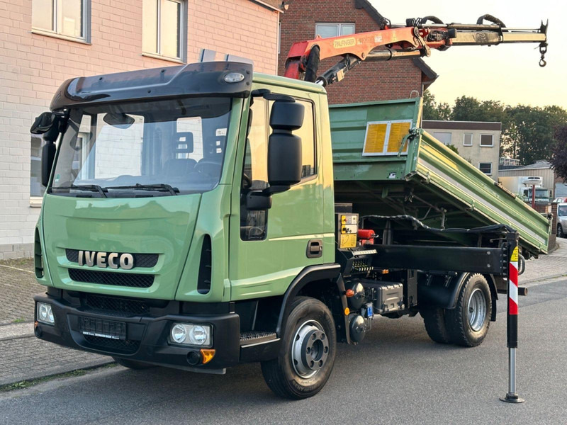Iveco ML 80E18K M Tipper + Crane Palfinger PK7001-K - Truk jungkit, Truk derek: gambar 3 Iveco ML 80E18K M Tipper + Crane Palfinger PK7001-K - Truk jungkit, Truk derek: gambar 3
