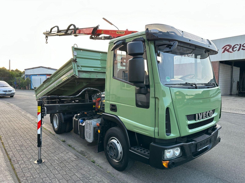 Iveco ML 80E18K M Tipper + Crane Palfinger PK7001-K - Truk jungkit, Truk derek: gambar 2 Iveco ML 80E18K M Tipper + Crane Palfinger PK7001-K - Truk jungkit, Truk derek: gambar 2