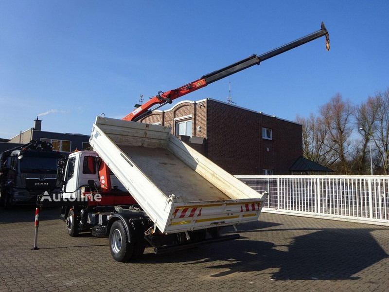 Iveco ML75E18K - 3 way tipper+crane - Truk jungkit, Truk derek: gambar 3 Iveco ML75E18K - 3 way tipper+crane - Truk jungkit, Truk derek: gambar 3
