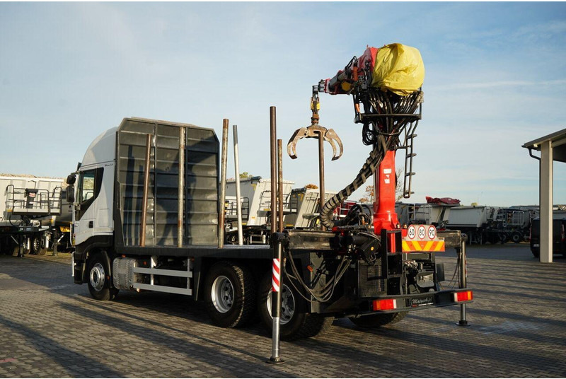 Iveco STRALIS 560 / 6X4 / DO DREWNA / DO DRZEWA / DO LASU / HDS PALFIN - Truk logging, Truk derek: gambar 4 Iveco STRALIS 560 / 6X4 / DO DREWNA / DO DRZEWA / DO LASU / HDS PALFIN - Truk logging, Truk derek: gambar 4