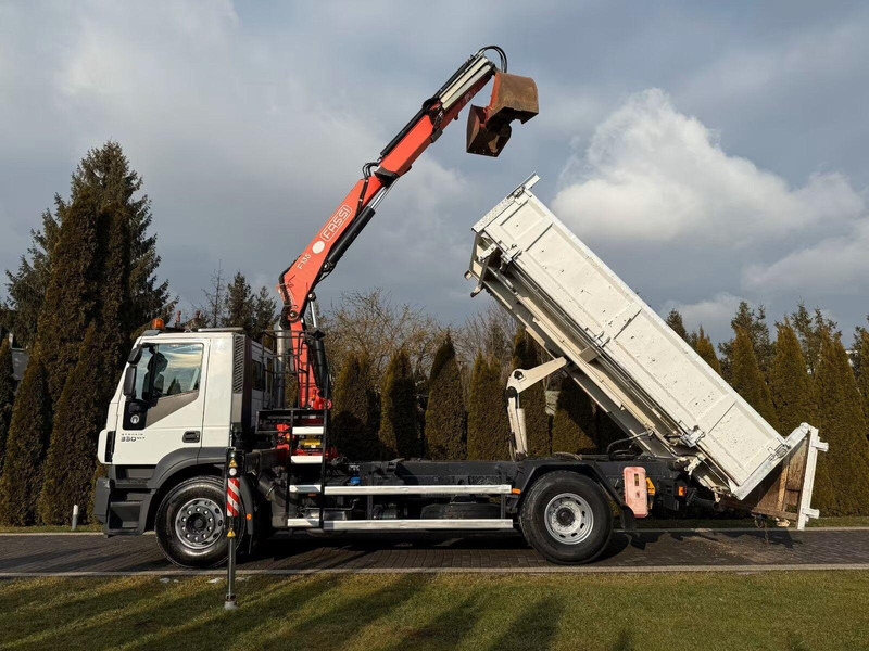 Leasing Iveco Stralis 330 - 3 way tipper + crane Iveco Stralis 330 - 3 way tipper + crane: gambar 9