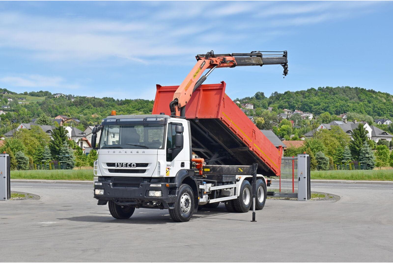 Iveco TRAKKER 360 * KIPPER 5,60 m * PK 15500 + FUNK * 6x4 - Truk jungkit, Truk derek: gambar 2 Iveco TRAKKER 360 * KIPPER 5,60 m * PK 15500 + FUNK * 6x4 - Truk jungkit, Truk derek: gambar 2