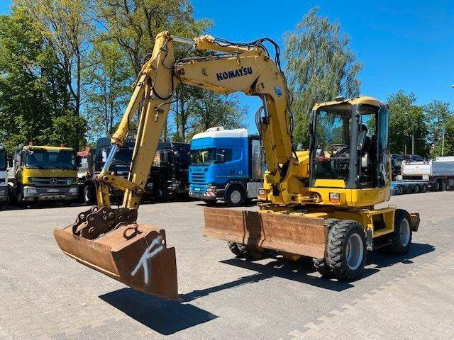 Komatsu PW 118 MR-8 - Ekskavator roda: gambar 3 Komatsu PW 118 MR-8 - Ekskavator roda: gambar 3