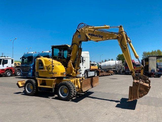 Komatsu PW 118 MR-8 - Ekskavator roda: gambar 4 Komatsu PW 118 MR-8 - Ekskavator roda: gambar 4
