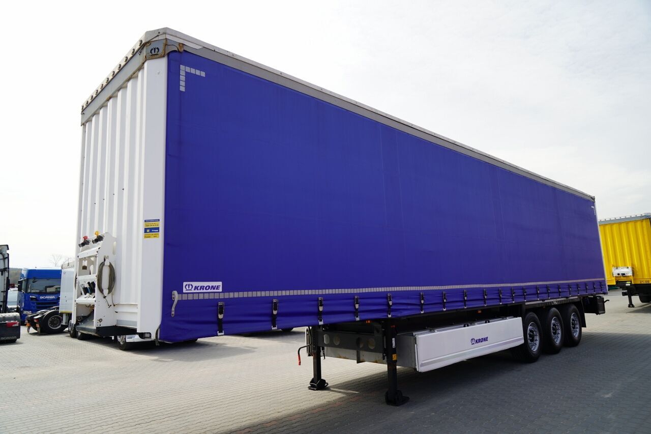 Krone FIRANKA / STANDARD / KOSZ NA PALETY / - Semi-trailer dengan terpal samping: gambar 4 Krone FIRANKA / STANDARD / KOSZ NA PALETY / - Semi-trailer dengan terpal samping: gambar 4