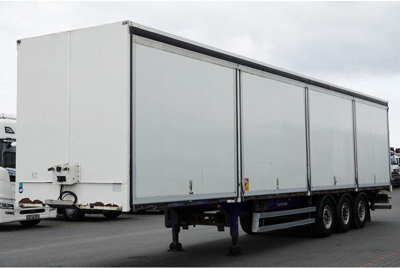 Lecitrailer KONTENER / KOFFER / OTWIERANE BOKI / MOCNA PODŁOGA SZYNA DESKA - Semi-trailer kotak tertutup: gambar 3 Lecitrailer KONTENER / KOFFER / OTWIERANE BOKI / MOCNA PODŁOGA SZYNA DESKA - Semi-trailer kotak tertutup: gambar 3