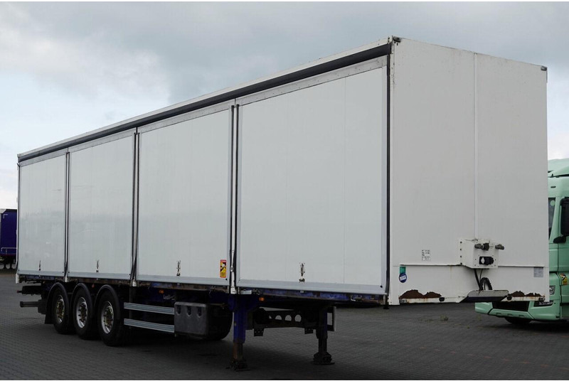 Lecitrailer KONTENER / KOFFER / OTWIERANE BOKI / MOCNA PODŁOGA SZYNA DESKA - Semi-trailer kotak tertutup: gambar 1 Lecitrailer KONTENER / KOFFER / OTWIERANE BOKI / MOCNA PODŁOGA SZYNA DESKA - Semi-trailer kotak tertutup: gambar 1