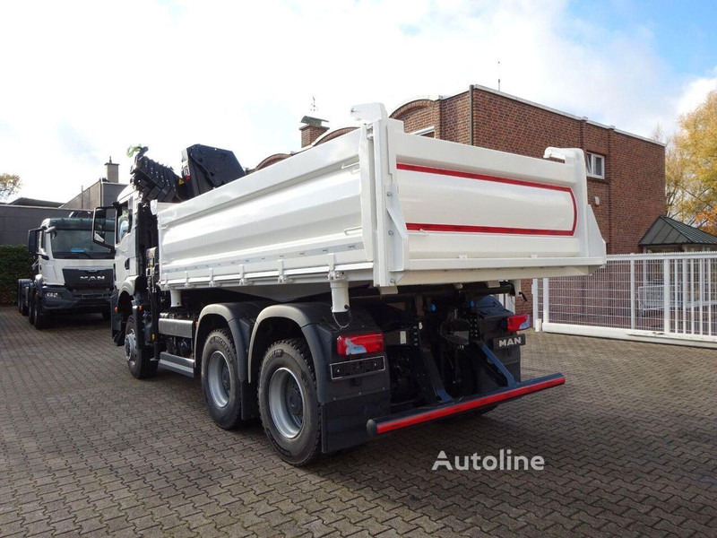 MAN 33.430 - 3 way tipper+crane 6x6 - Truk jungkit, Truk derek: gambar 4 MAN 33.430 - 3 way tipper+crane 6x6 - Truk jungkit, Truk derek: gambar 4