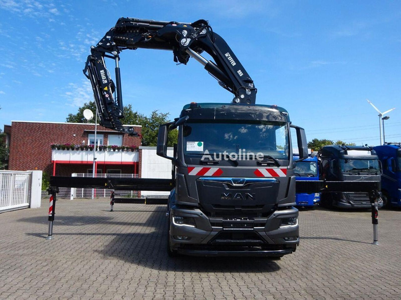 MAN 35.510 - Flatbed+crane - Truk flatbed, Truk derek: gambar 2 MAN 35.510 - Flatbed+crane - Truk flatbed, Truk derek: gambar 2