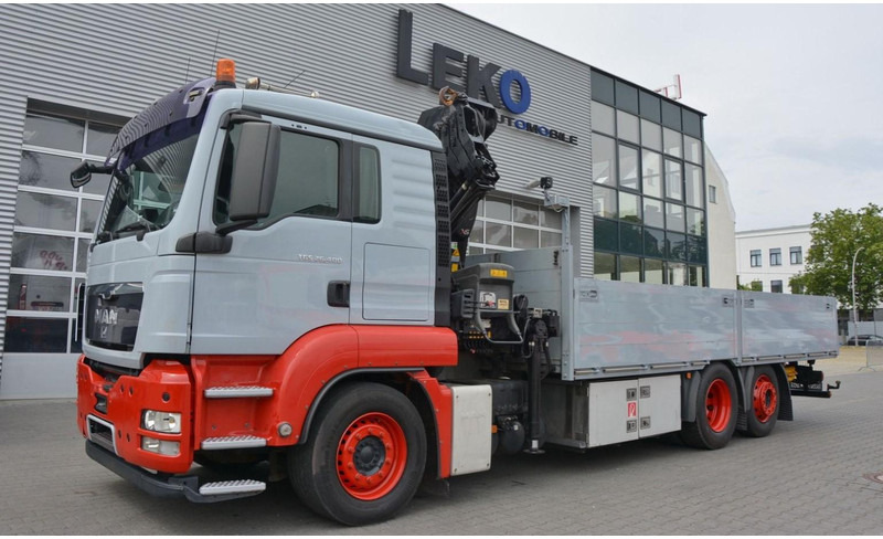 MAN 6,4 m Flatbed + Crane HIAB 211EP 6X2 KRAN HIAB 211EP 6.5m Container Pr - Truk flatbed, Truk derek: gambar 1 MAN 6,4 m Flatbed + Crane HIAB 211EP 6X2 KRAN HIAB 211EP 6.5m Container Pr - Truk flatbed, Truk derek: gambar 1