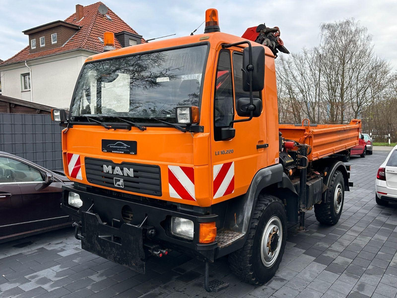 MAN LE 10.220 4X4 + Palfinger PK 6001 - Truk jungkit, Truk derek: gambar 2 MAN LE 10.220 4X4 + Palfinger PK 6001 - Truk jungkit, Truk derek: gambar 2