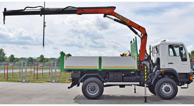 MAN LE 18.280 Kipper 3,70 m + PK 9501 /4x4 - Truk jungkit, Truk derek: gambar 5 MAN LE 18.280 Kipper 3,70 m + PK 9501 /4x4 - Truk jungkit, Truk derek: gambar 5