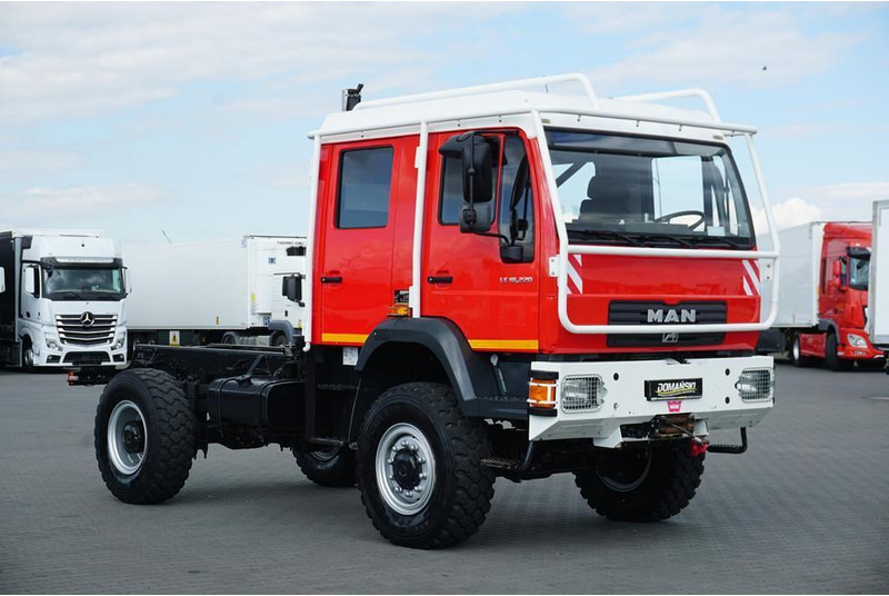 MAN LE 220 / 4 X 4 / DOKA / DO ZABUDOWY / KAMPER - Truk sasis: gambar 1 MAN LE 220 / 4 X 4 / DOKA / DO ZABUDOWY / KAMPER - Truk sasis: gambar 1